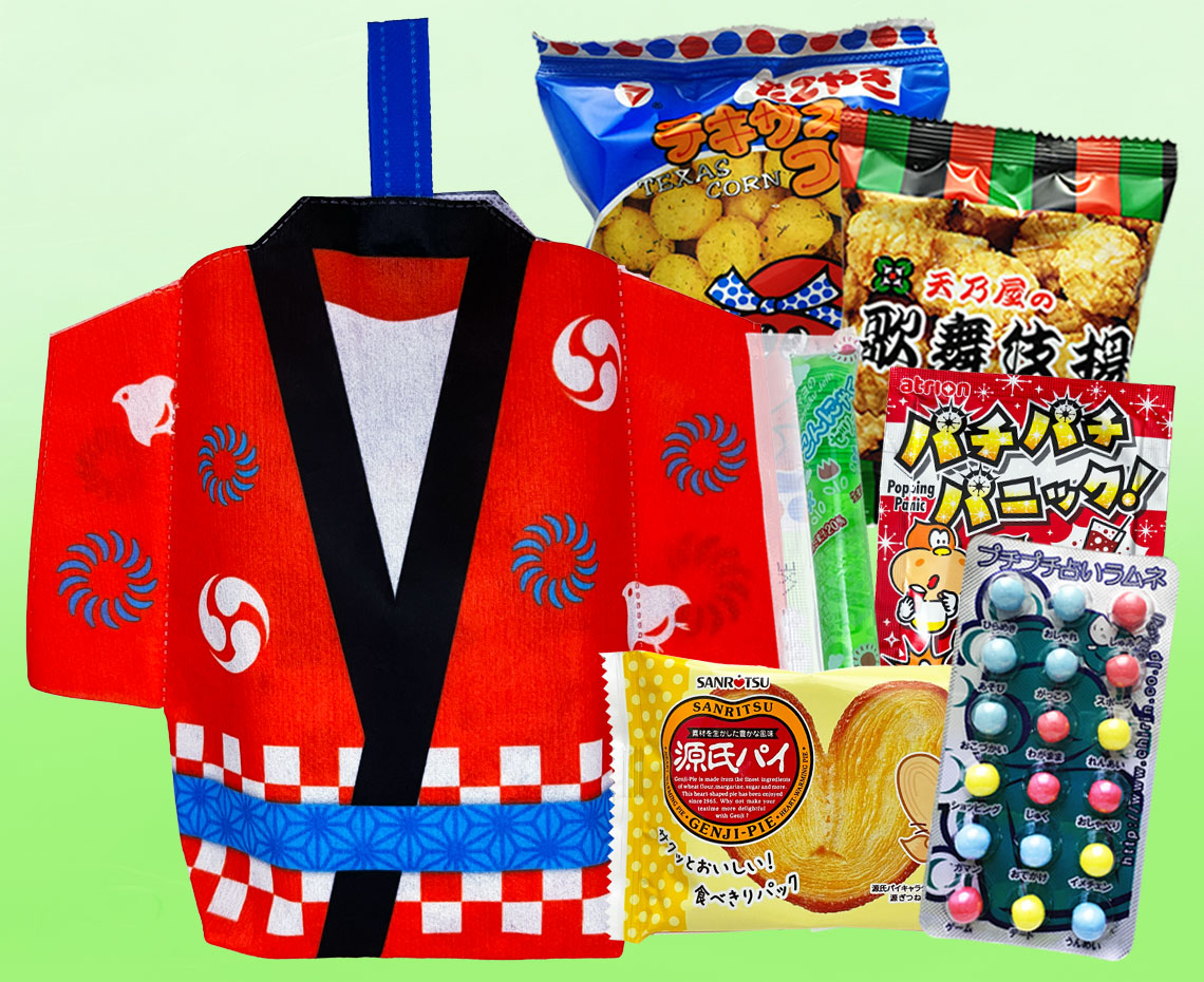 お祭りはっぴ詰め合わせ